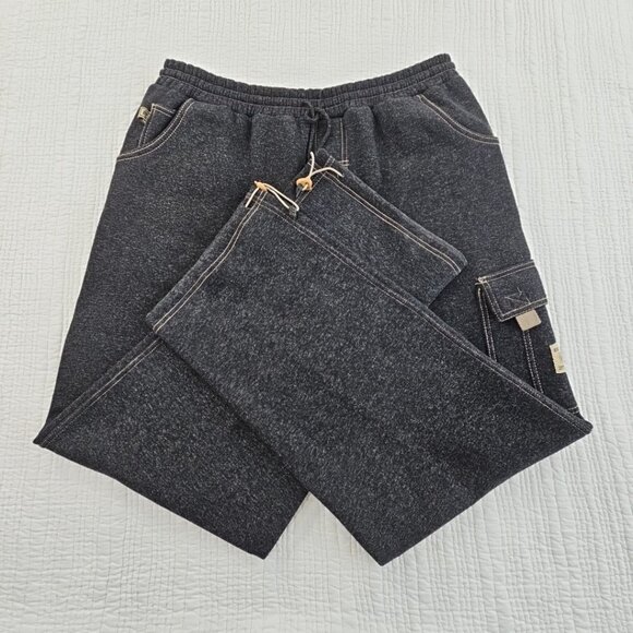 BTL Beyond The Limit Men's Jogger XL Cargo Sweatpants Baggy Y2K 90s Vintage EUC - Picture 3 of 12